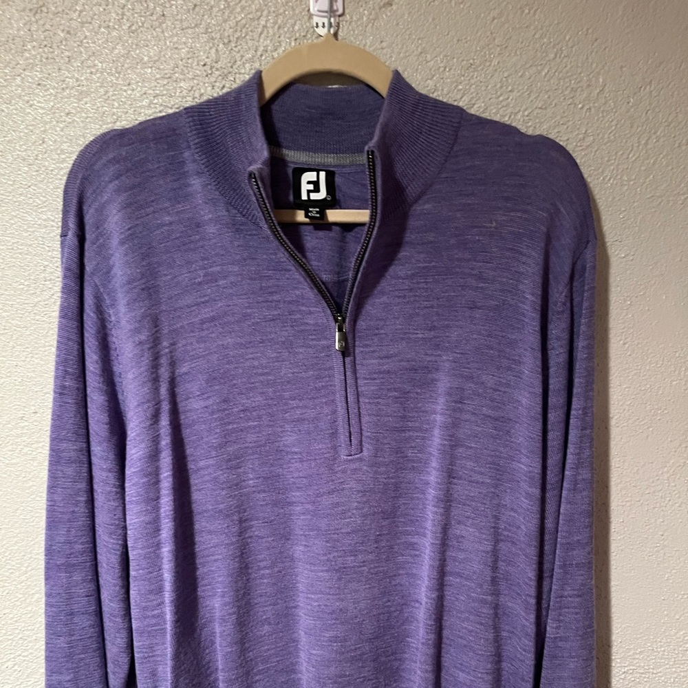 Foot Joy Half zip sweater Size L